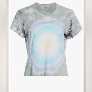 Boxy Agolde Tie Dye T shirt